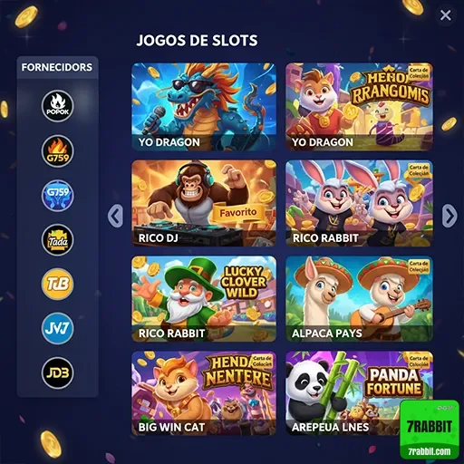 7rabbit - app exclusivo - Interface do App